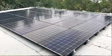 residential solar install 20 panels