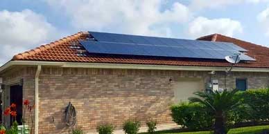 residential solar install 20 panels
