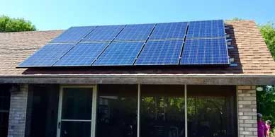 residential 26 panel solar install