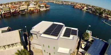 26 panels residential solar installation