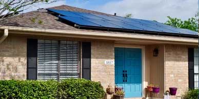 27 panel residential solar panel install