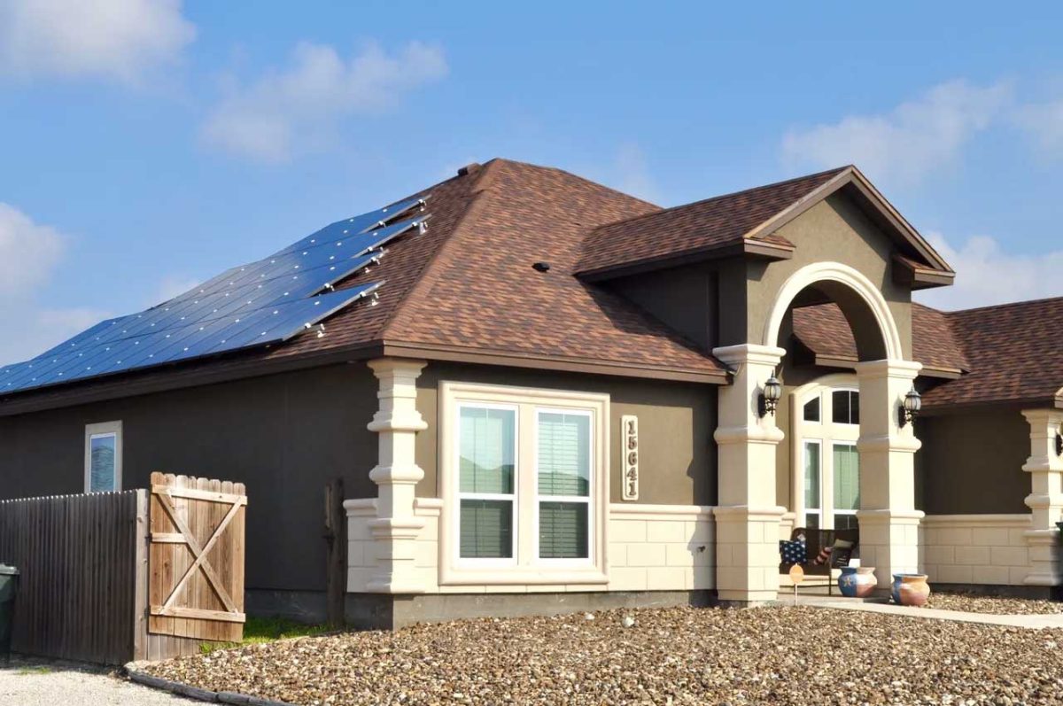 residential solar install