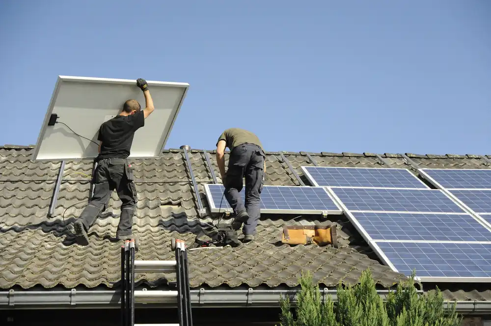 installing solar panels
