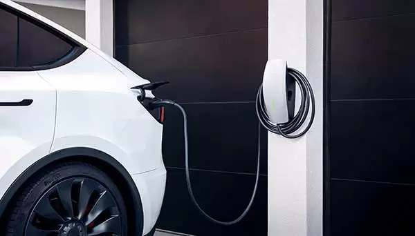 tesla home charging