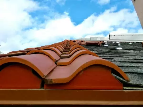 clay roof solar installation